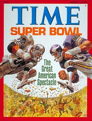 TIME770110.jpg 1/10/1977 Super Bowl - Image 1