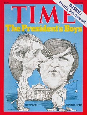 TIME770606.jpg 6/6/1977 Jodt Powell & Hamilton Jordon - Image 1