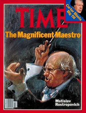 10/24/1977 Mstislav Rostropovich
