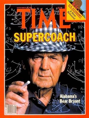 9/29/1980 Alabama''s Bear Bryant