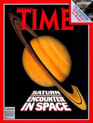 11/24/1980 Saturn Encounter in Space