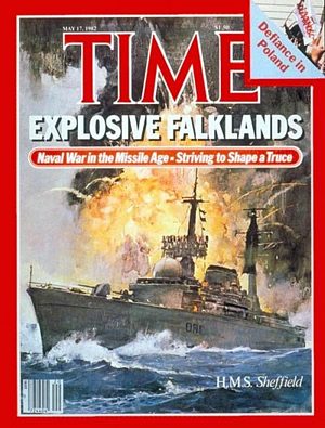 TIME820517.jpg 5/17/1982 Explosive Falklands - Image 1