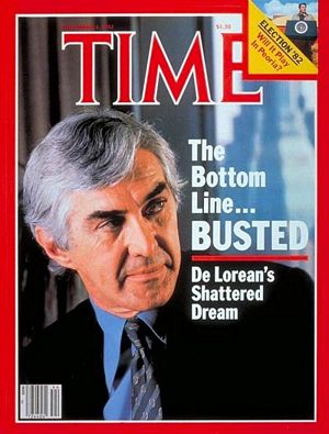 TIME821101.jpg 11/1/1982 De Lorean''s Shattered Dream - Image 1