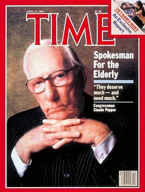 4/25/1983 Congressman Claude Pepper