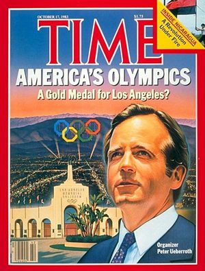 TIME831017.jpg 10/17/1983 America''s Olympic Peter Ueberroth - Image 1