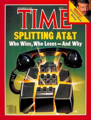 11/21/1983 Splitting AT&T