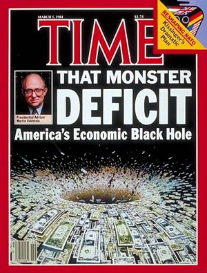 TIME840305.jpg 3/5/1984 Deficit - Image 1