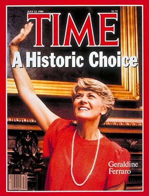 TIME840723.jpg 7/23/1984 Geraldine Ferraro - Image 1