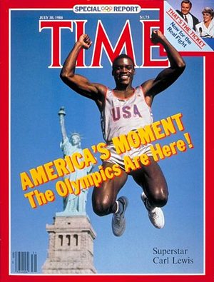 7/30/1984 Carl Lewis Olympics