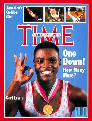 TIME840813.jpg 8/13/1984 Carl Lewis Olympics - Image 1