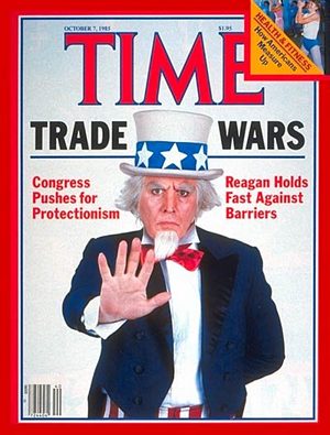 TIME851007.jpg 10/7/1985 Trade Wars - Image 1