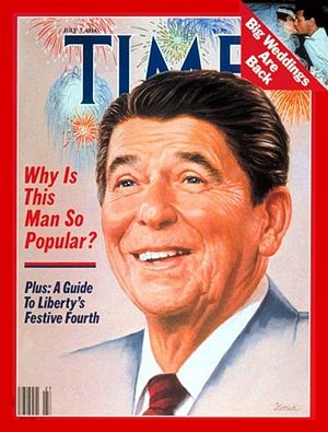 7/7/1986 Ronald Reagan