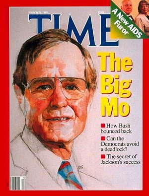TIME880321.jpg 3/21/1988 The Big Mo Bush - Image 1