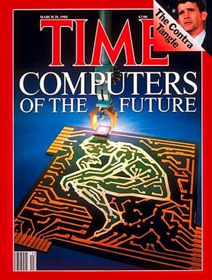 3/28/1988 Computers of the Furture ( cover stained )