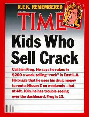 TIME880509.jpg 5/9/1988 Kids Who sell Creak - Image 1