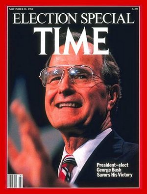 11/21/1988 President Elect George Bush