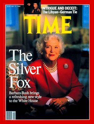 TIME890123.jpg 1/23/1989 Barbara Bush - Image 1