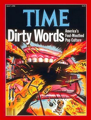 TIME900507.jpg 5/7/1990 Dirty Words - Image 1