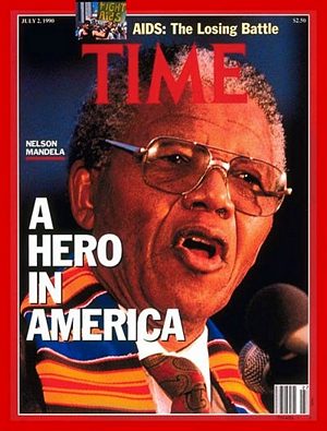 7/2/1990 A Hero in America ( Nelson Mandela )
