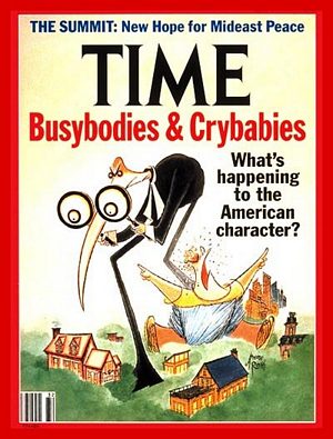 TIME910812.jpg 8/12/1991 Busybodies & Crybabies - Image 1