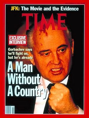 TIME911223.jpg 12/23/1991 A Man Without A country - Image 1