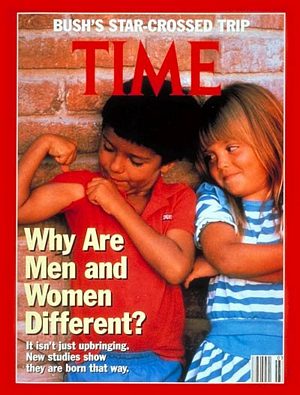 TIME920120.jpg 1/20/1992 Why Are Men and Women Different - Image 1