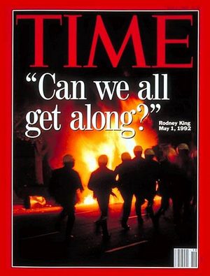 TIME920511.jpg 5/11/1992 ;Can we All Get Along? - Image 1