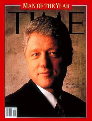1/4/1993 Man of the Year Bill Clinton