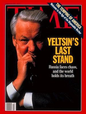 TIME930329.jpg 3/29/1993 Yeltsin''s last Stand - Image 1