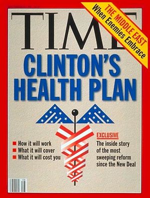 TIME930920.jpg 9/20/1993 Clinton''s Health Plan - Image 1