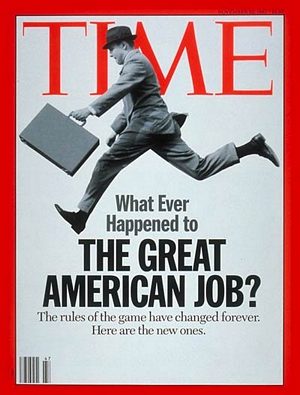 TIME931122.jpg 11/22/1993 The Great American Job - Image 1
