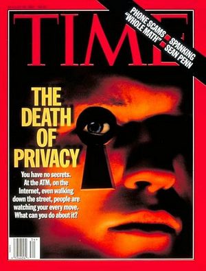 8/25/1997 The Death of privacy