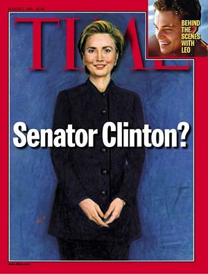 TIME990301.jpg 3/1/1999 Senator Clinton - Image 1
