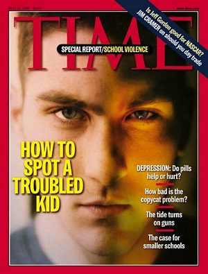 TIME990531.jpg 5/31/1999 How To Spot a Troubled Kid - Image 1