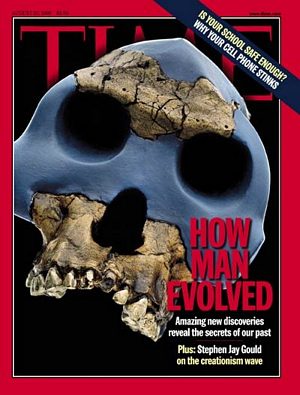 TIME990823.jpg 8/23/1999 How Man Evolved - Image 1