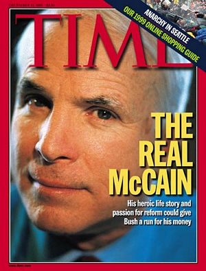TIME991213.jpg 12/13/1999 The Real McCain - Image 1