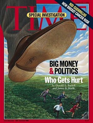 02/07/2000 0 Cover– Big Money and Politics