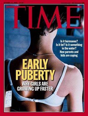10/30/2000 0 Cover– Early Puberty