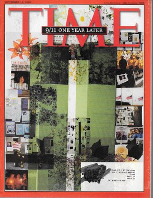Time020911.jpg 09/11/2000 2 Cover– 9/11 One yr. later - Image 1