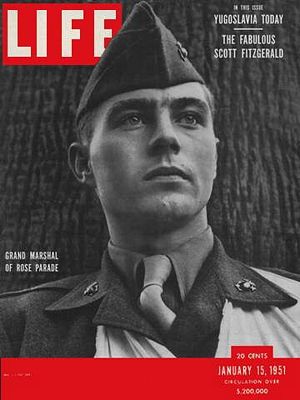 1/15/1951 Rose Parade marshal