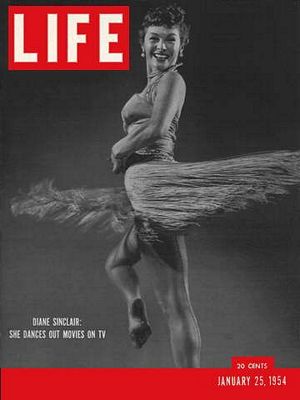 1/25/1954 TV dancer