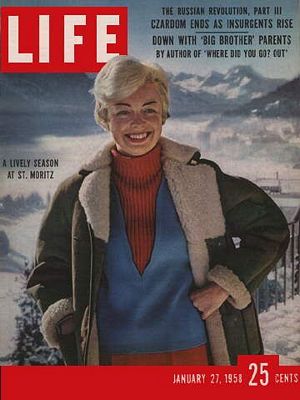 1/27/1958 Gay garb in Alps
