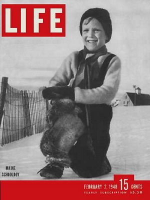 cv020248.jpg 2/2/1948 Maine schoolboy - Image 1