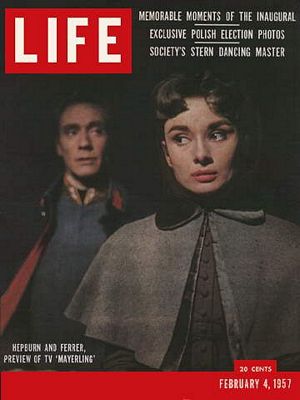 2/4/1957 Ferrer& Hepburn