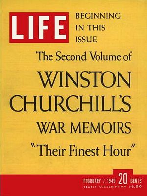 cv020749.jpg 2/7/1949 Chruchill''s memoris - Image 1