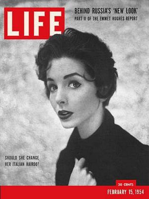 cv021554.jpg 2/15/1954 Which hairstyle? - Image 1