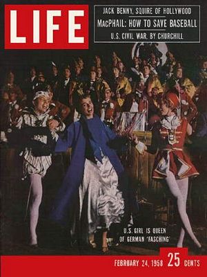 2/24/1958 Carnival queen