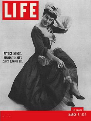 3/3/1952 Patrica Munsel