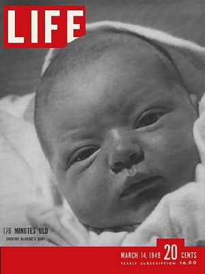 3/14/1949 Three Hours Old
