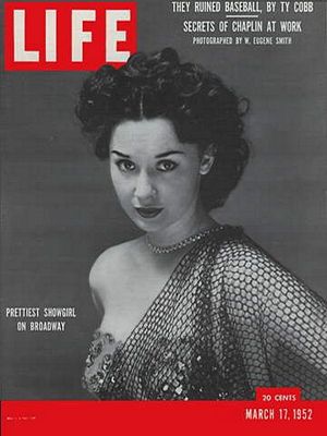 3/17/1952 Prettiest show girl